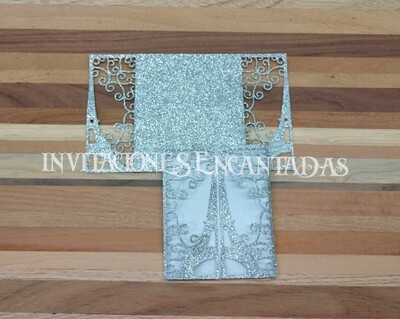 DIY Saldo 40 pz MINI GFC-006 - GLITTER PLATA DIY Saldo 40 pz MINI GFC-006 - GLITTER PLATA