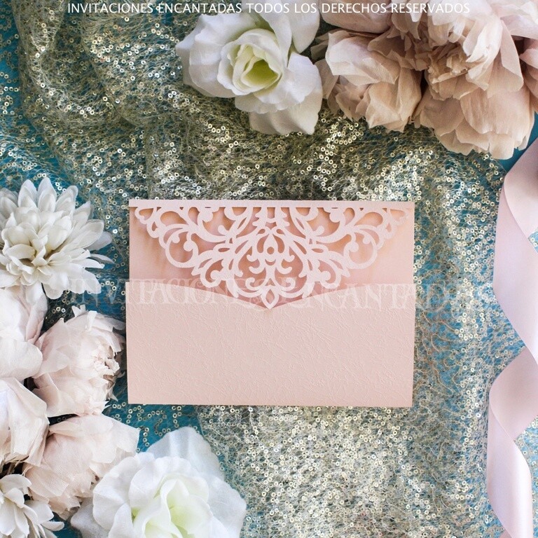 DIY Sobre Corte Laser Bifold H 1318-035 DIY Sobre Corte Laser Bifold H 1318-035