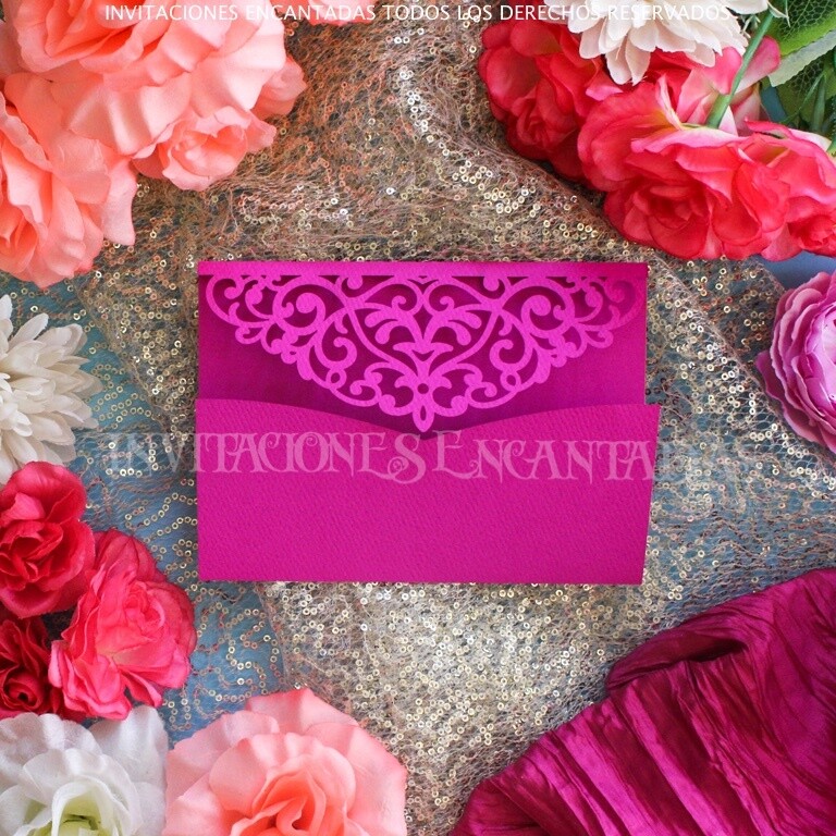 DIY Sobre Corte Laser Bifold H 1318-034