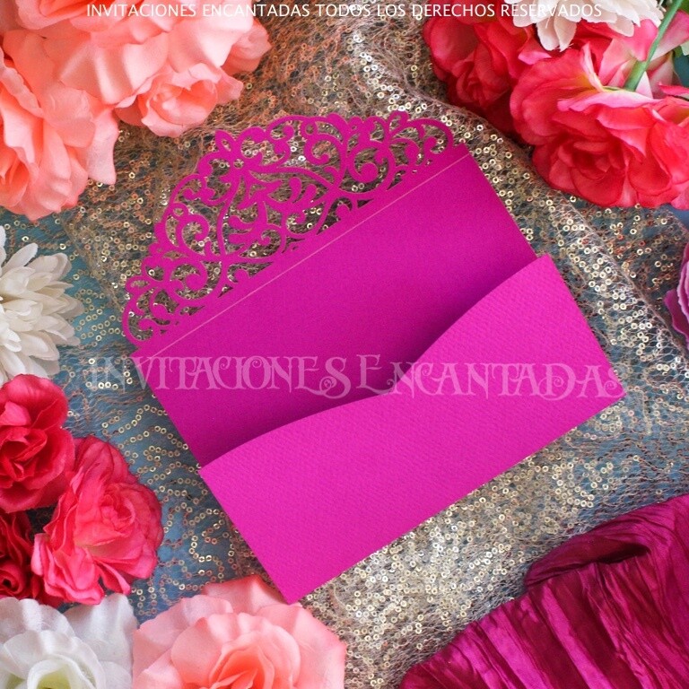 DIY Sobre Corte Laser Bifold H 1318-034