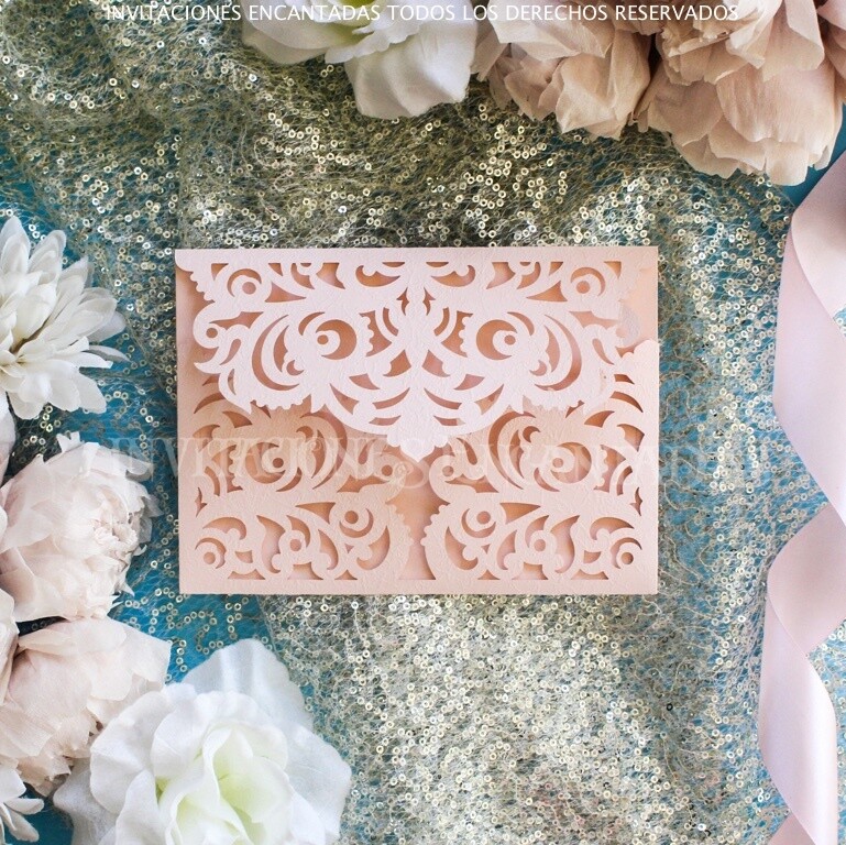 DIY Sobre Corte Laser Bifold H 1318-037B DIY Sobre Corte Laser Bifold H 1318-037B