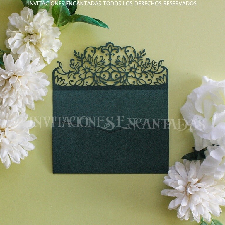 DIY Sobre Corte Laser Bifold H 1318-040