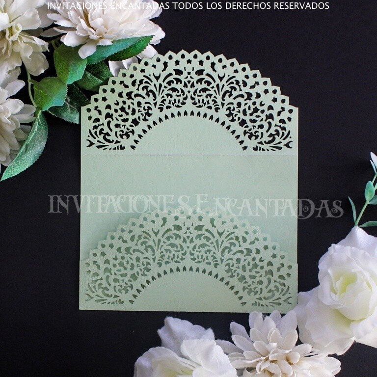 DIY Sobre Corte Laser Bifold H 1318-044