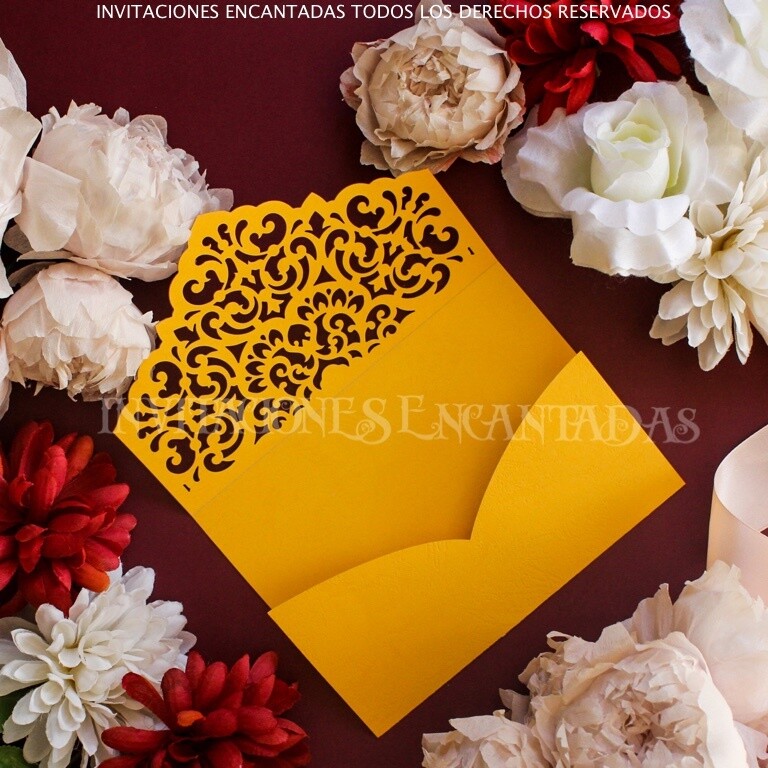 DIY Sobre Corte Laser Bifold H 1318-047