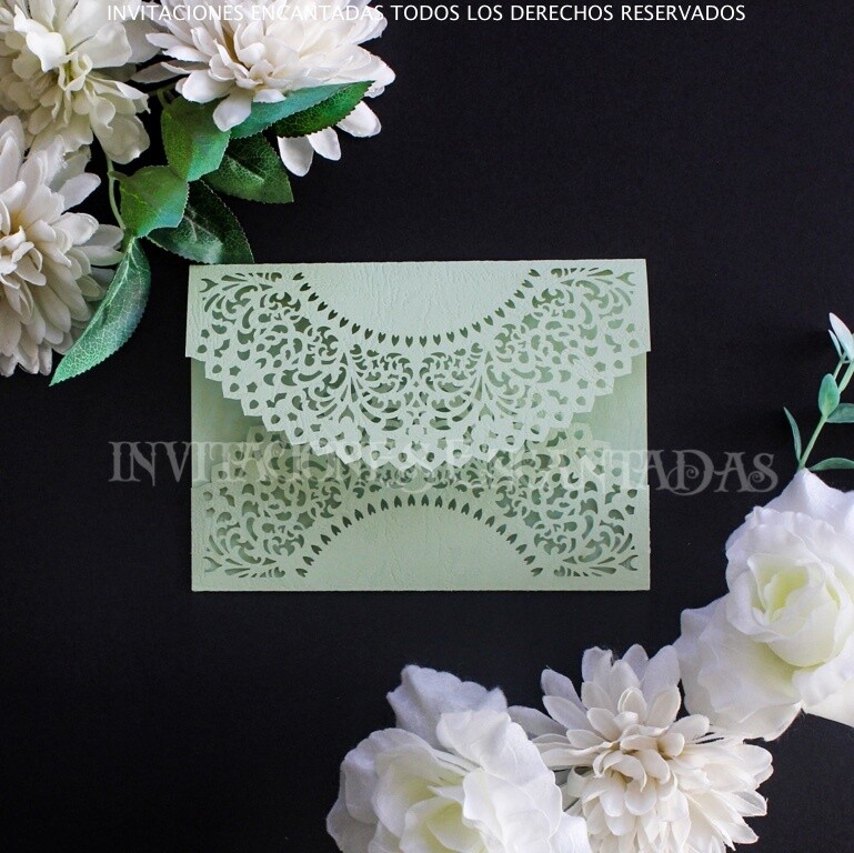 DIY Sobre Corte Laser Bifold H 1318-044 DIY Sobre Corte Laser Bifold H 1318-044