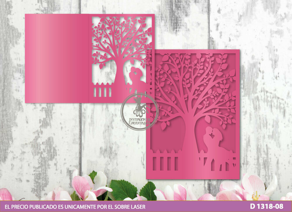 DIY Sobre de Corte Laser D 1318-08 DIY Sobre de Corte Laser D 1318-08
