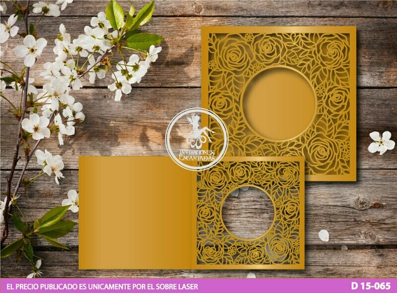 DIY Sobre Corte Laser D 15-065