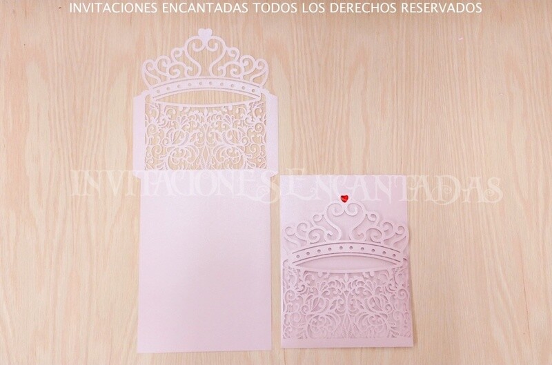 DIY Sobre Corte Laser  SV 1621-16 Princesa