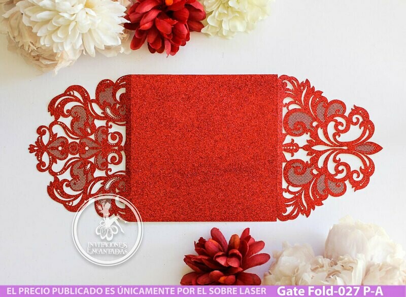 DIY Sobre Corte Laser GF-027 P-A 15