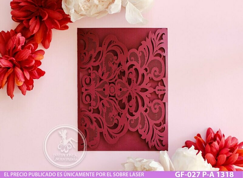 DIY Sobre Corte Laser GF-027 P-A 1318 DIY Sobre Corte Laser GF-027 P-A 1318