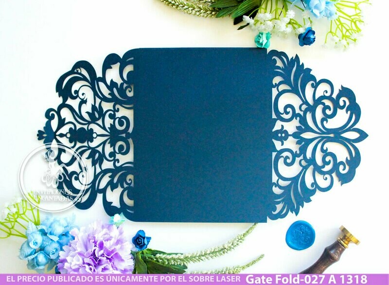 DIY Sobre Corte Laser GF-027 A-1318