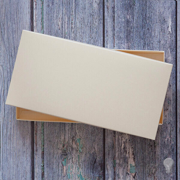 DIY Caja Semi Rigida  11 x 21 x 1.5 cms 190g a 270g