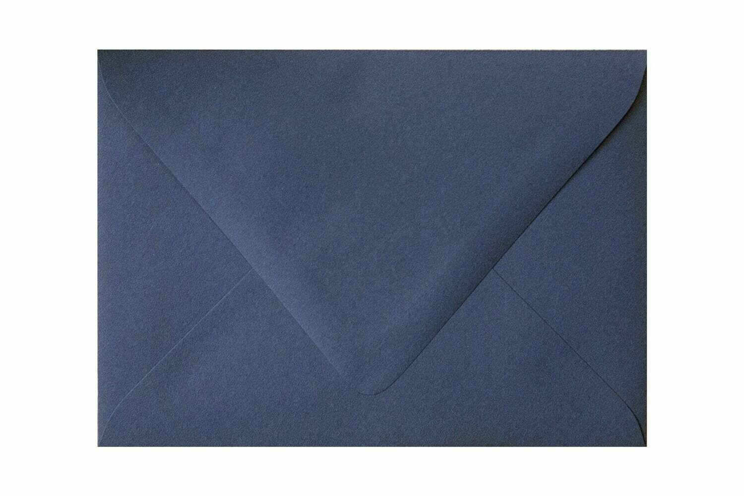 25 Sobres rectangular 15 x 22.5 cm 100g Burano Azul Marino
