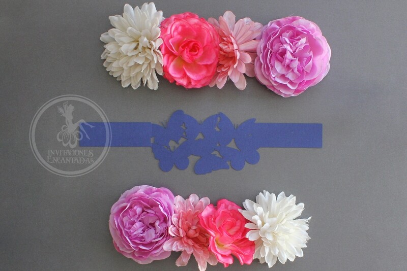 DIY Corte Laser Cintillo-28 mariposas