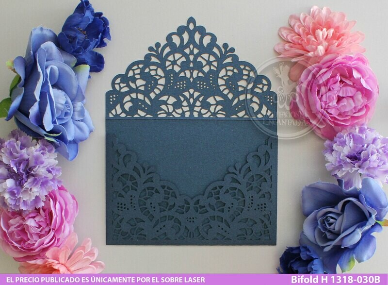 DIY Sobre Corte Laser Bifold H 1318-030B