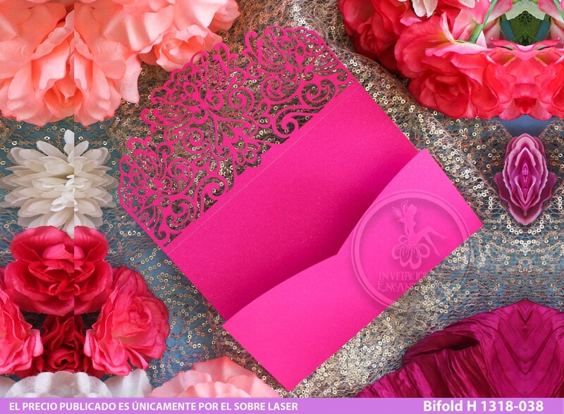 DIY Sobre Corte Laser Bifold H 1318-038
