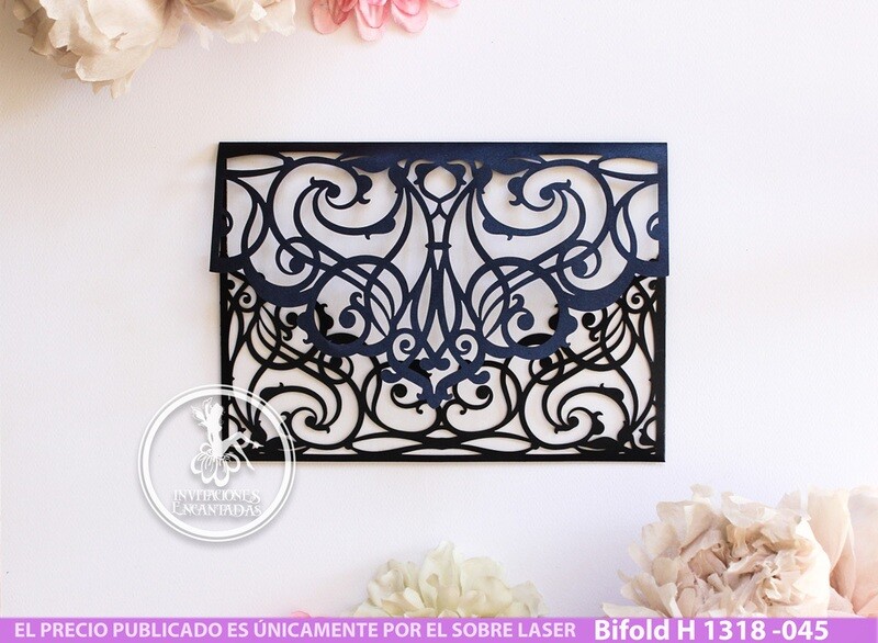 DIY Sobre Corte Laser Bifold H 1318-045