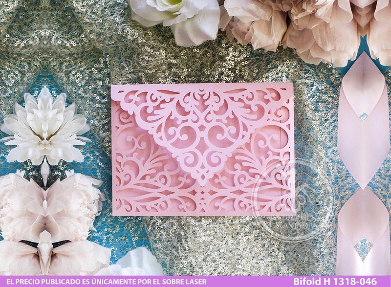 DIY Sobre Corte Laser Bifold H 1318-046 DIY Sobre Corte Laser Bifold H 1318-046