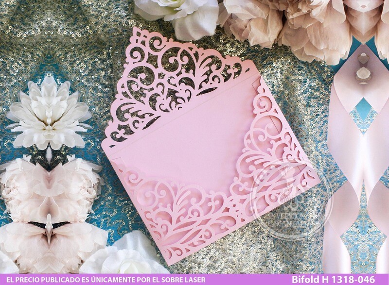 DIY Sobre Corte Laser Bifold H 1318-046