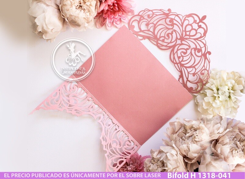 DIY Sobre Corte Laser Bifold H 1318-041