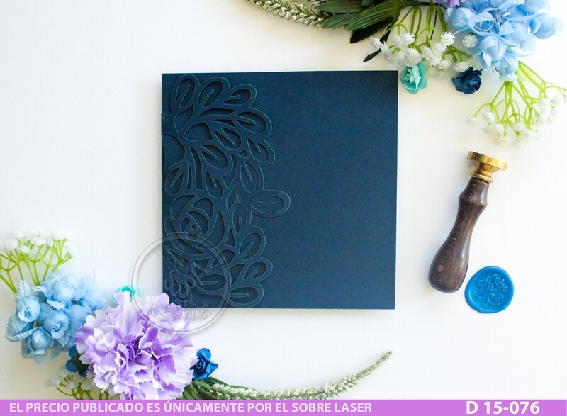DIY Sobre Corte Laser DIY  D 15-076 Floral