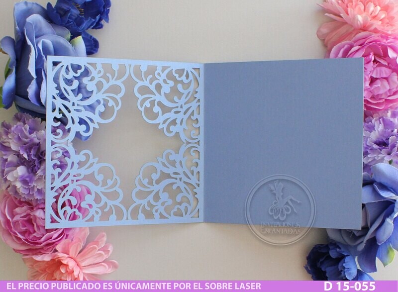 DIY Sobre Corte Laser  D 15-055