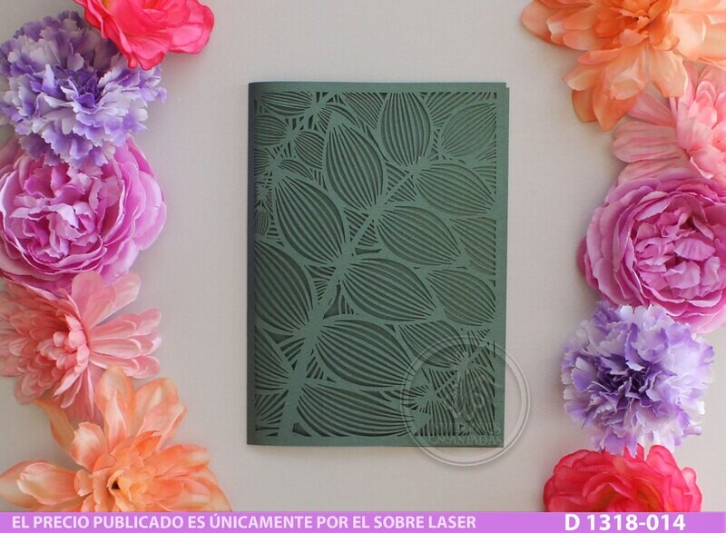 DIY Sobre Corte Laser D 1318-014 Playa