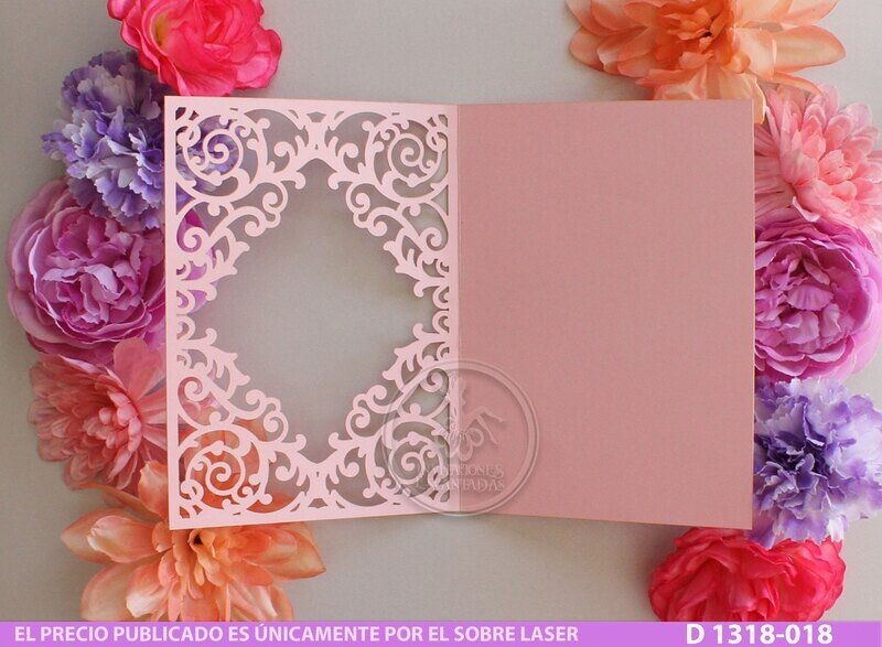 DIY Sobre Corte Laser D 1318-018