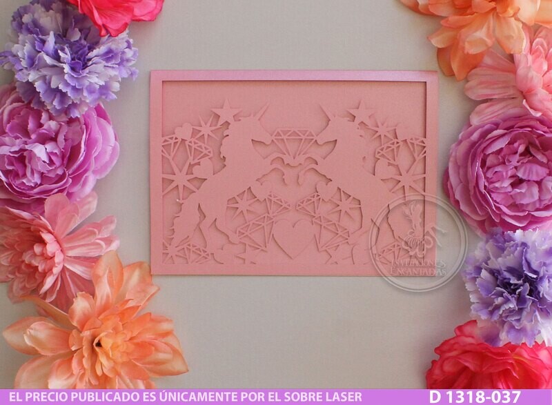DIY Sobre Corte Laser D 1318-037