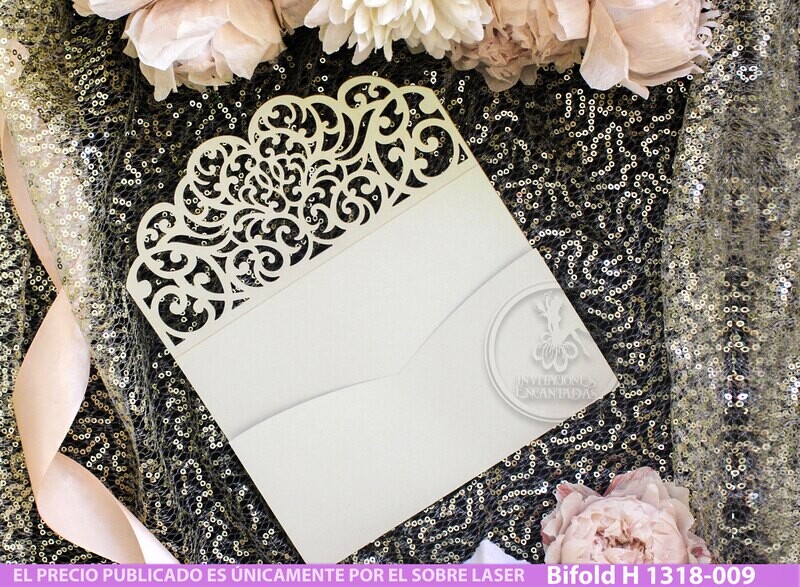 DIY Sobre Corte Laser Bifold H 1318-009