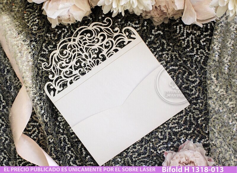 DIY Sobre Corte Laser Bifold H 1318-013