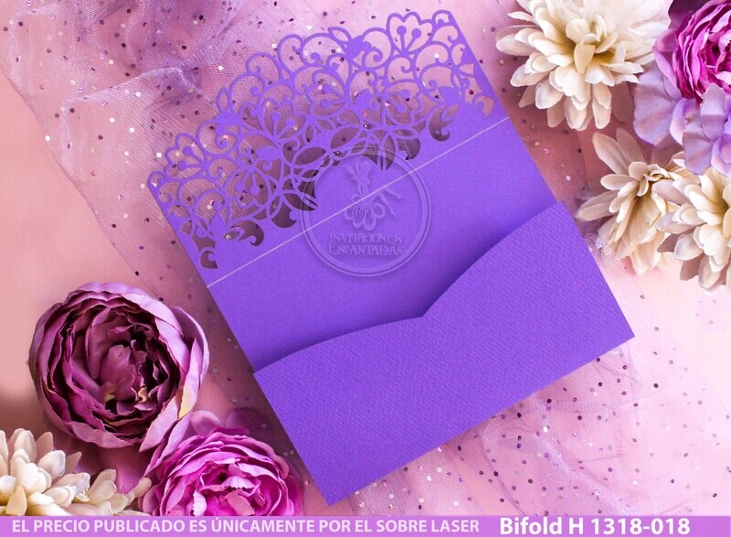 DIY Sobre Corte Laser Bifold H 1318-018