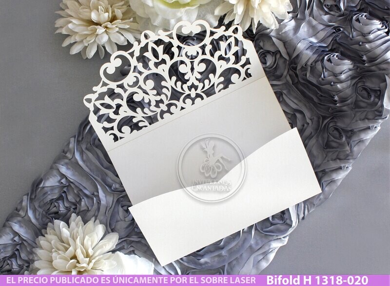 DIY Sobre Corte Laser Bifold H 1318-020
