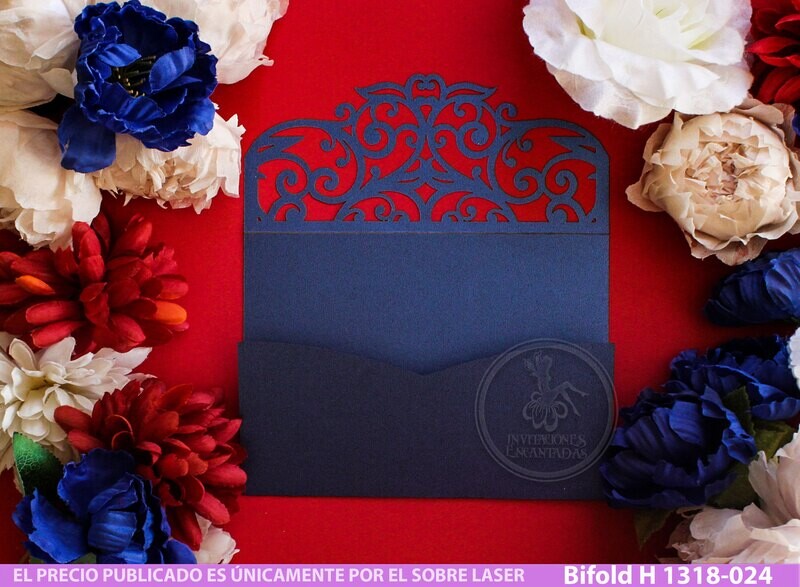 DIY Sobre Corte Laser Bifold H 1318-024