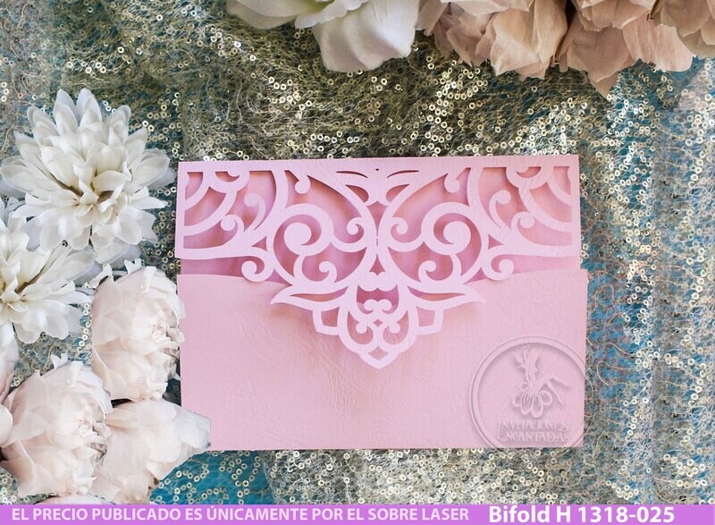 DIY Sobre Corte Laser Bifold H 1318-025