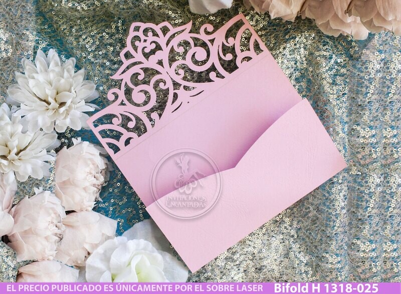 DIY Sobre Corte Laser Bifold H 1318-025