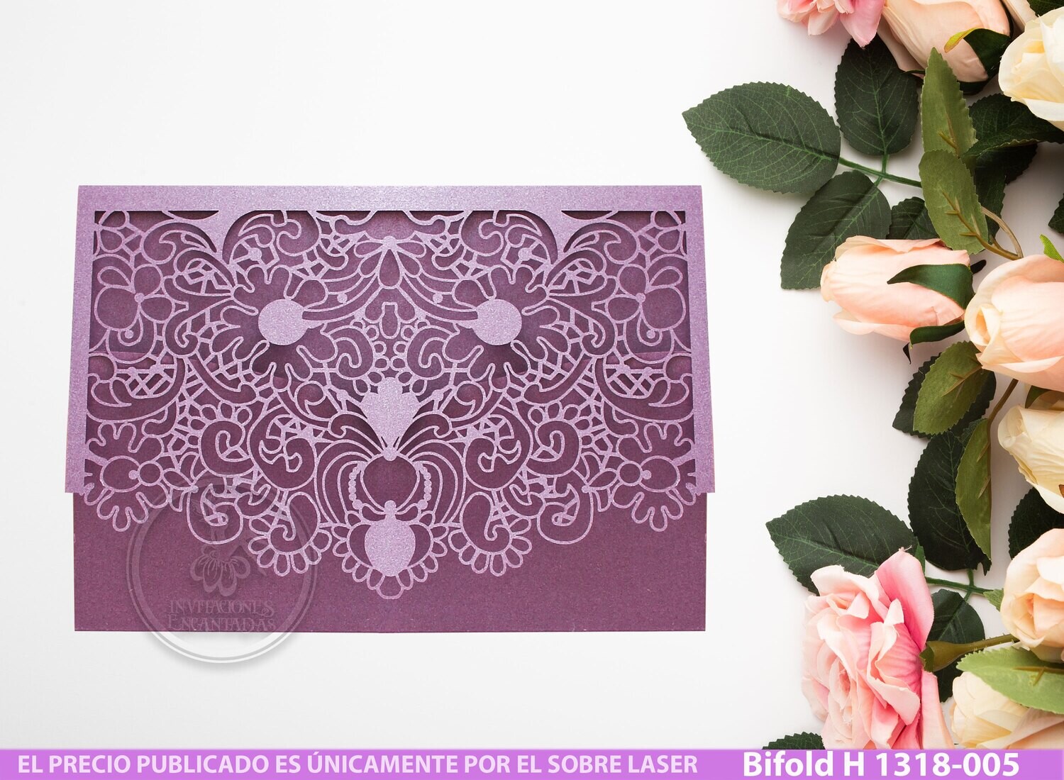 DIY Sobre Corte Laser Bifold H 1318-005