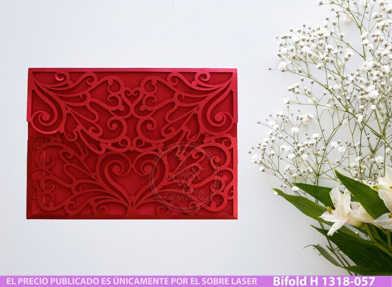 DIY Sobre Corte Laser Bifold H 1318-057