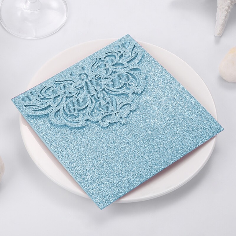 DIY Sobre Corte Laser Trifold 15-004 P