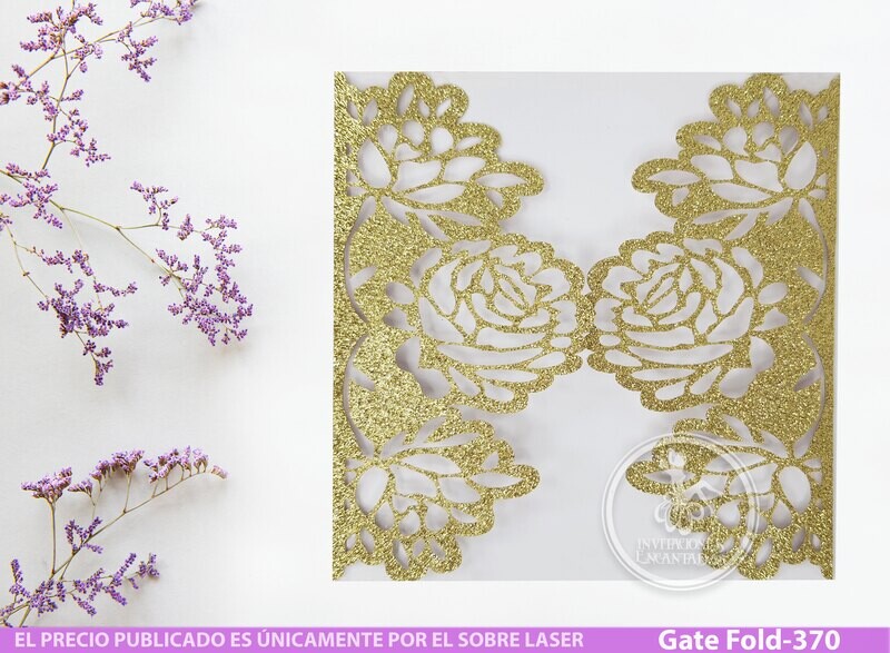 DIY Sobre Corte Laser  GF-370