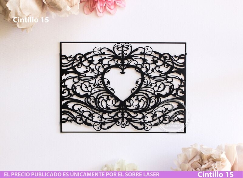 DIY Corte Laser Cintillo-15 Corazón