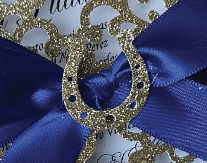 50 Figuras Decoración - Herradura 01 -  5x5.5cm