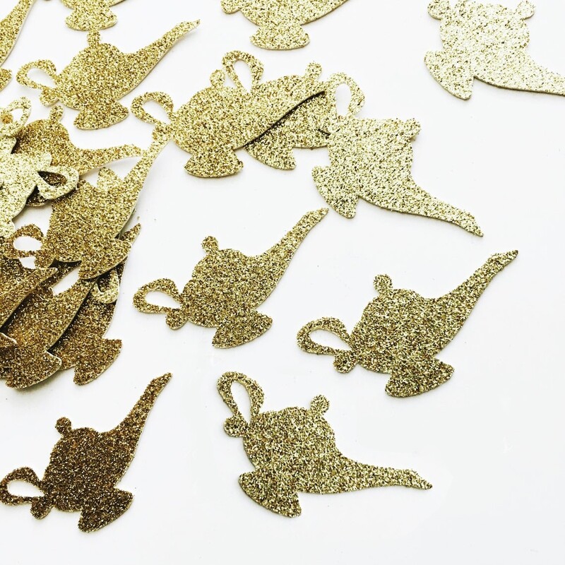 50 Figuras Decoración - Lampara aladino 01 - 5x2.5cm