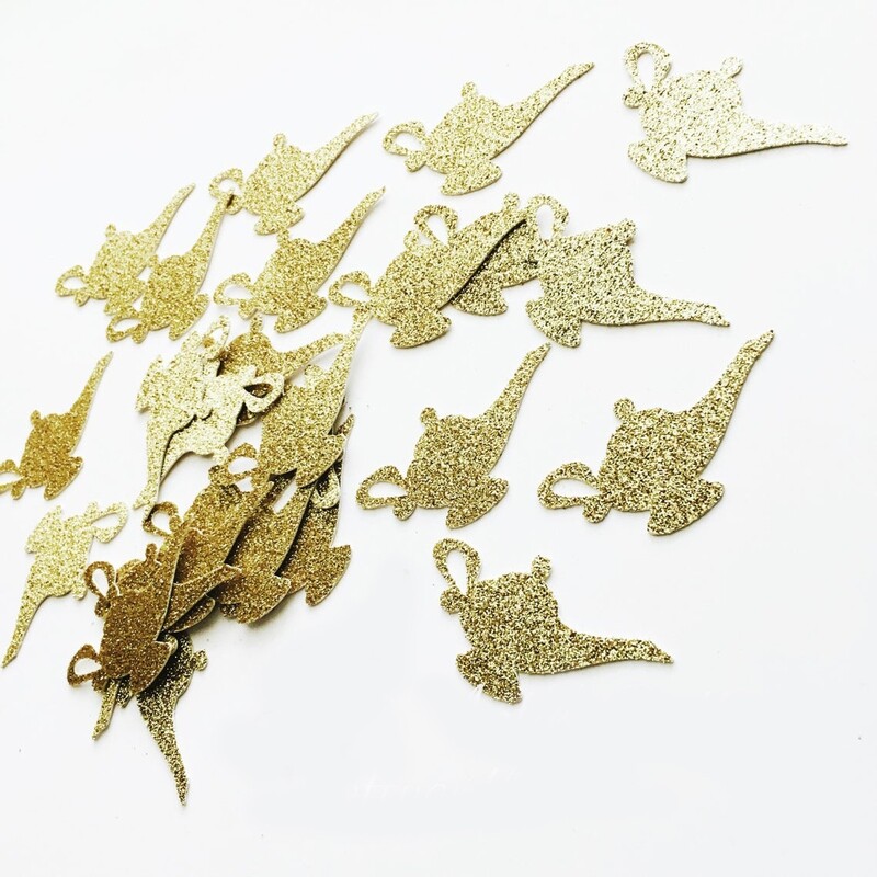 50 Figuras Decoración - Lampara aladino 01 -  5x2.5cm