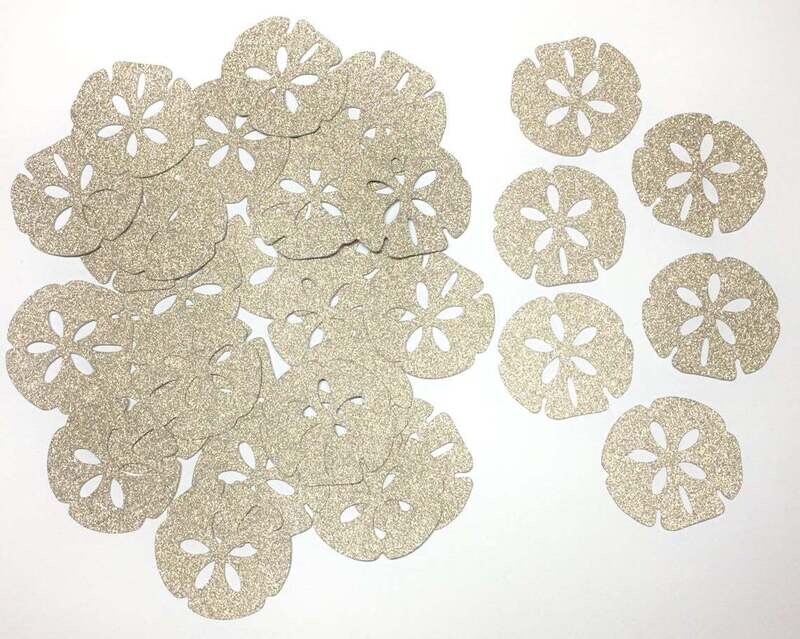 50 Figuras Decoración - Conchas 01 -  6x6cm