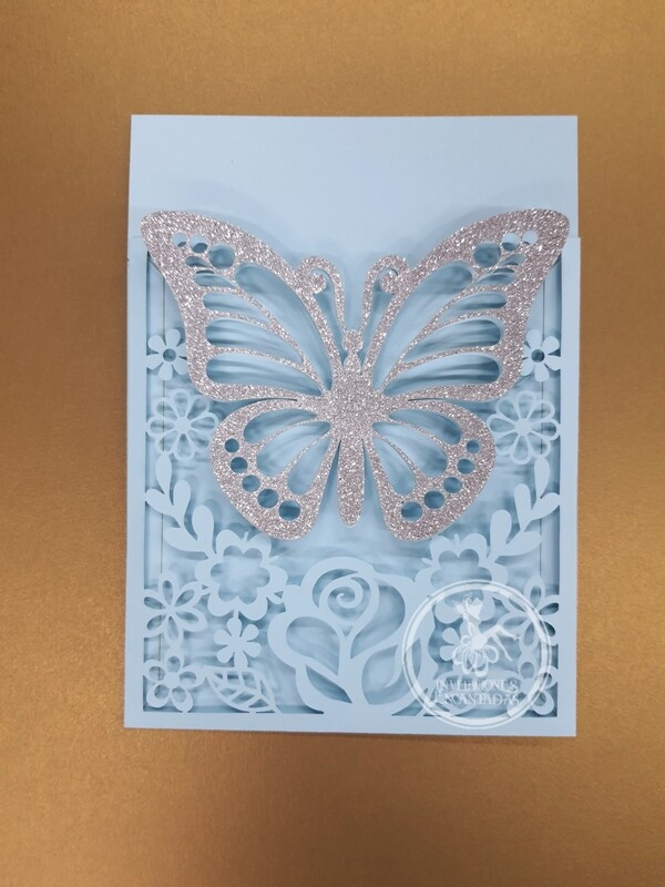 DIY Sobre Corte Laser SV 1318-60 Mariposas
