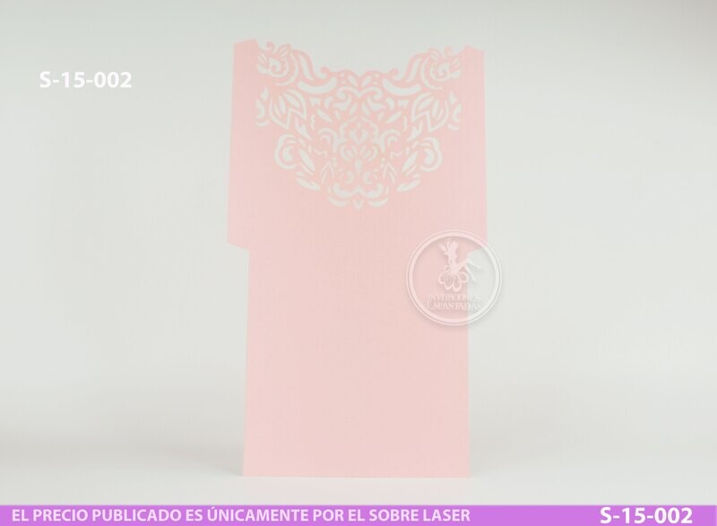 DIY Sobre Corte Laser  S 15-002