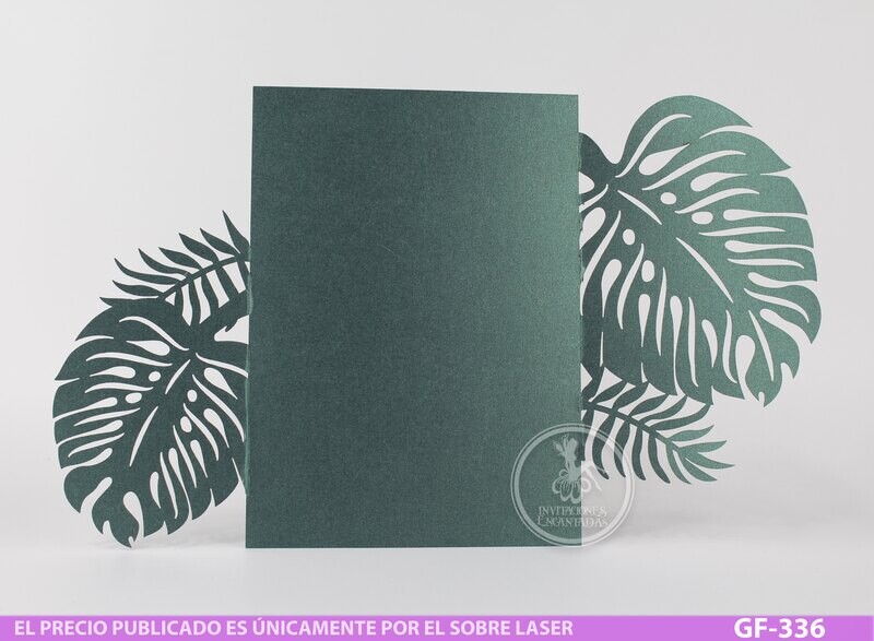 DIY Sobre Corte Laser GF-336 Playa Palmera