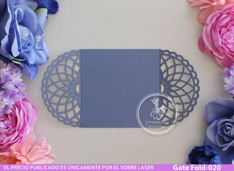 DIY Sobre Corte Laser GF-020
