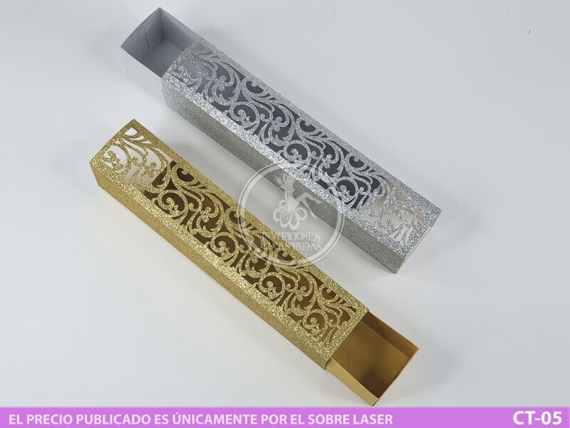 DIY Caja Corte Laser CT-05 Glitter